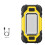Led Flashlight USB with Built-in Battery Multi Function Folding Work Light COB Waterproof Fishing Camping Torch Yellow 1