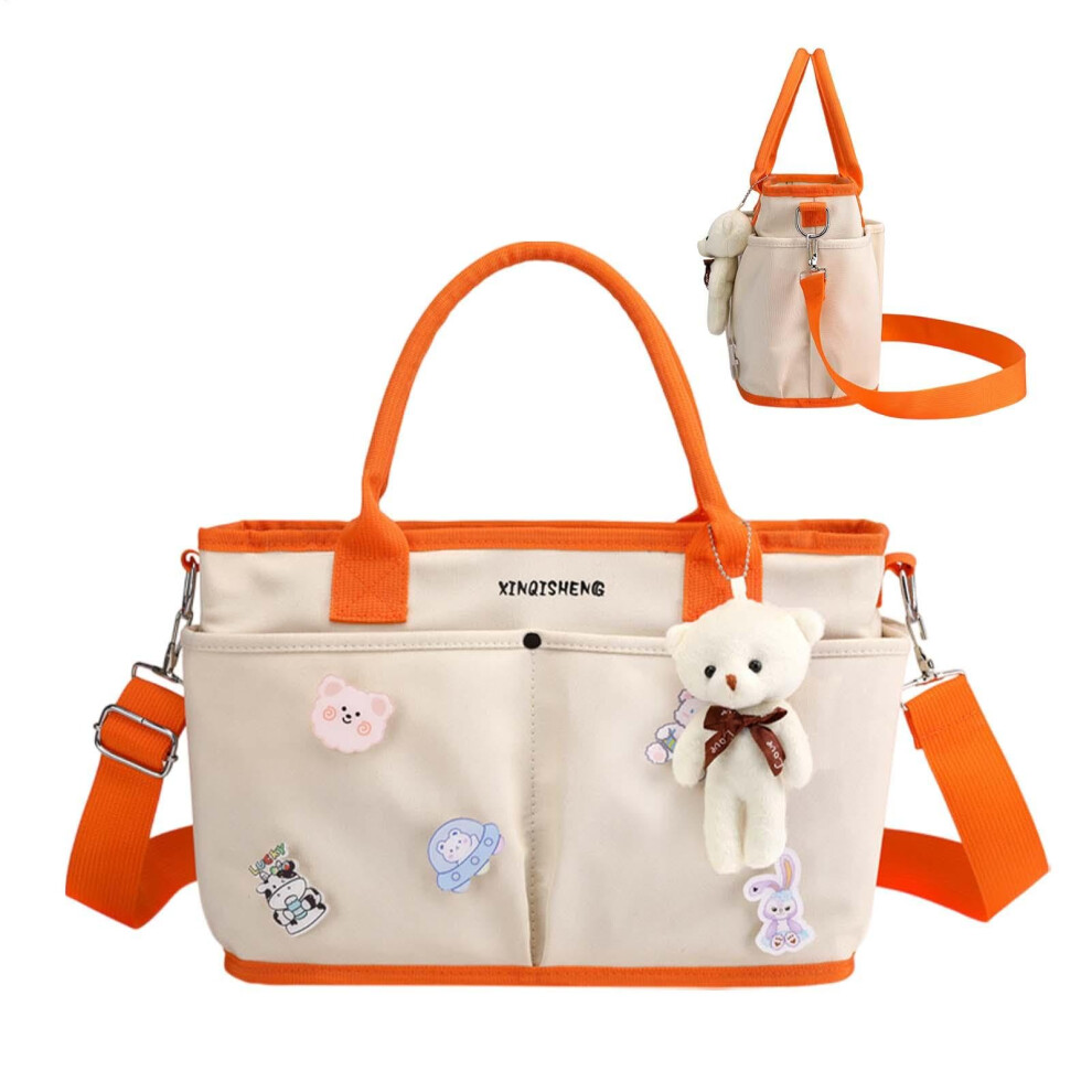 Satchel Bags Women Waterproof Tote Diaper Bag Large Capacity Travel Tote With Dry Wet Separation