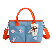 Diaper Bag Tote for Women Large Capacity Waterproof Storage with Wet Dry Separation