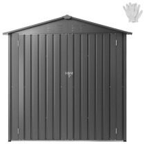 Casa da Giardino in Metallo - DUOKU - TC-JH051 - 186 x 121 cm - Resistente alle intemperie - Sicuro