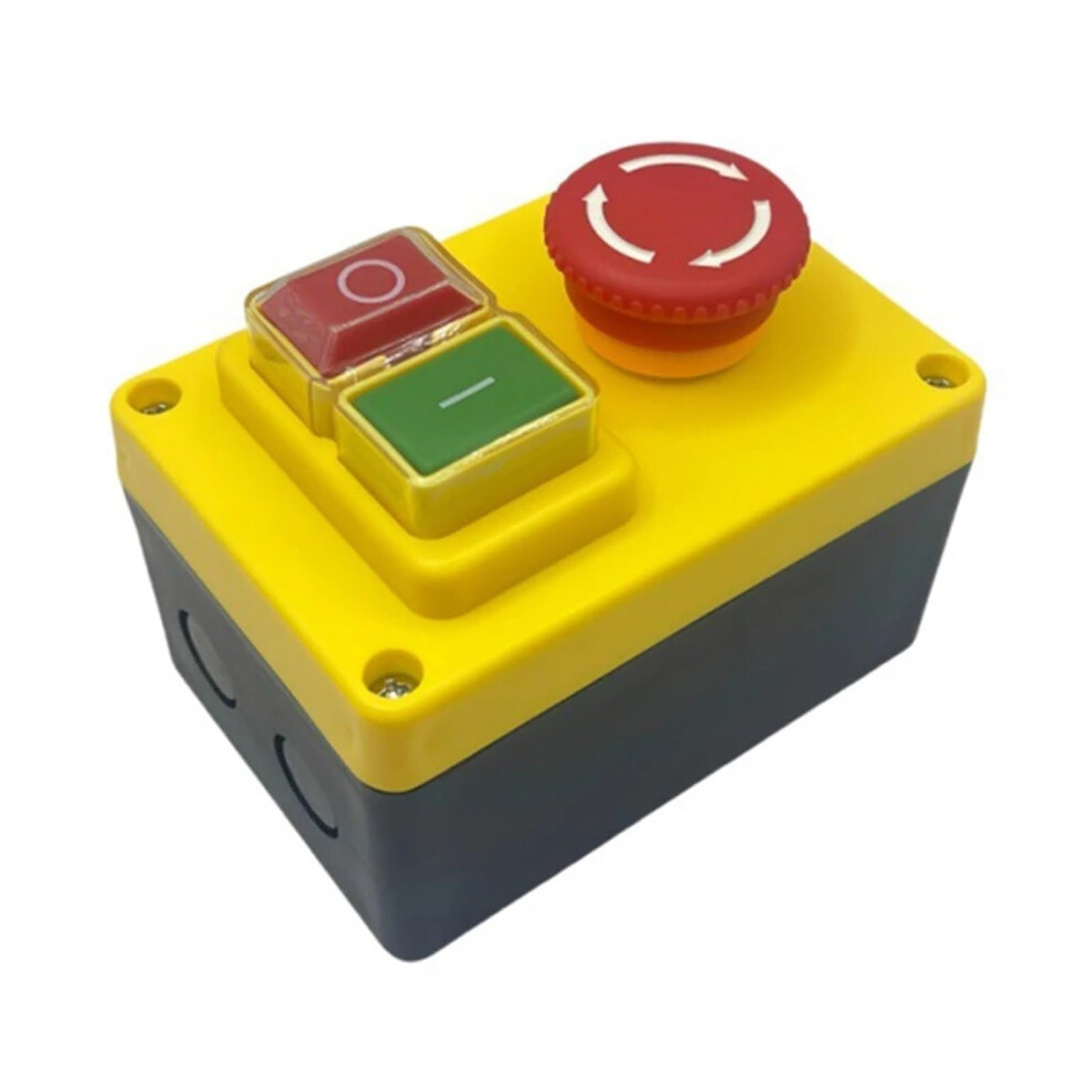 Kjd17d 250V 16A Emergency Stop Push Button Switch For Industrial Power Tool Safety 9382693953711