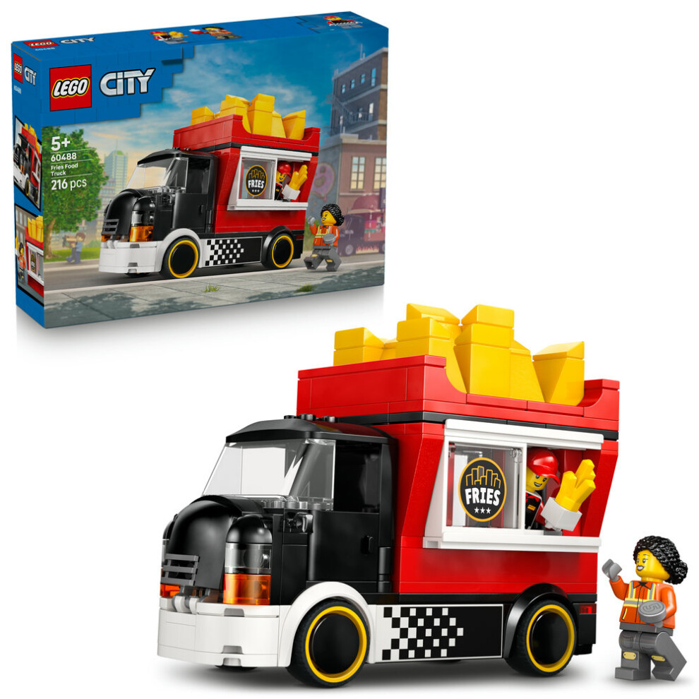 Lego City Fries Food Truck Toy - Building Set 60488 - Image 14