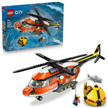 Bausatz - LEGO - 60503 - Küstenwache-Hubschrauber - 4 Minifiguren - 200 Teile