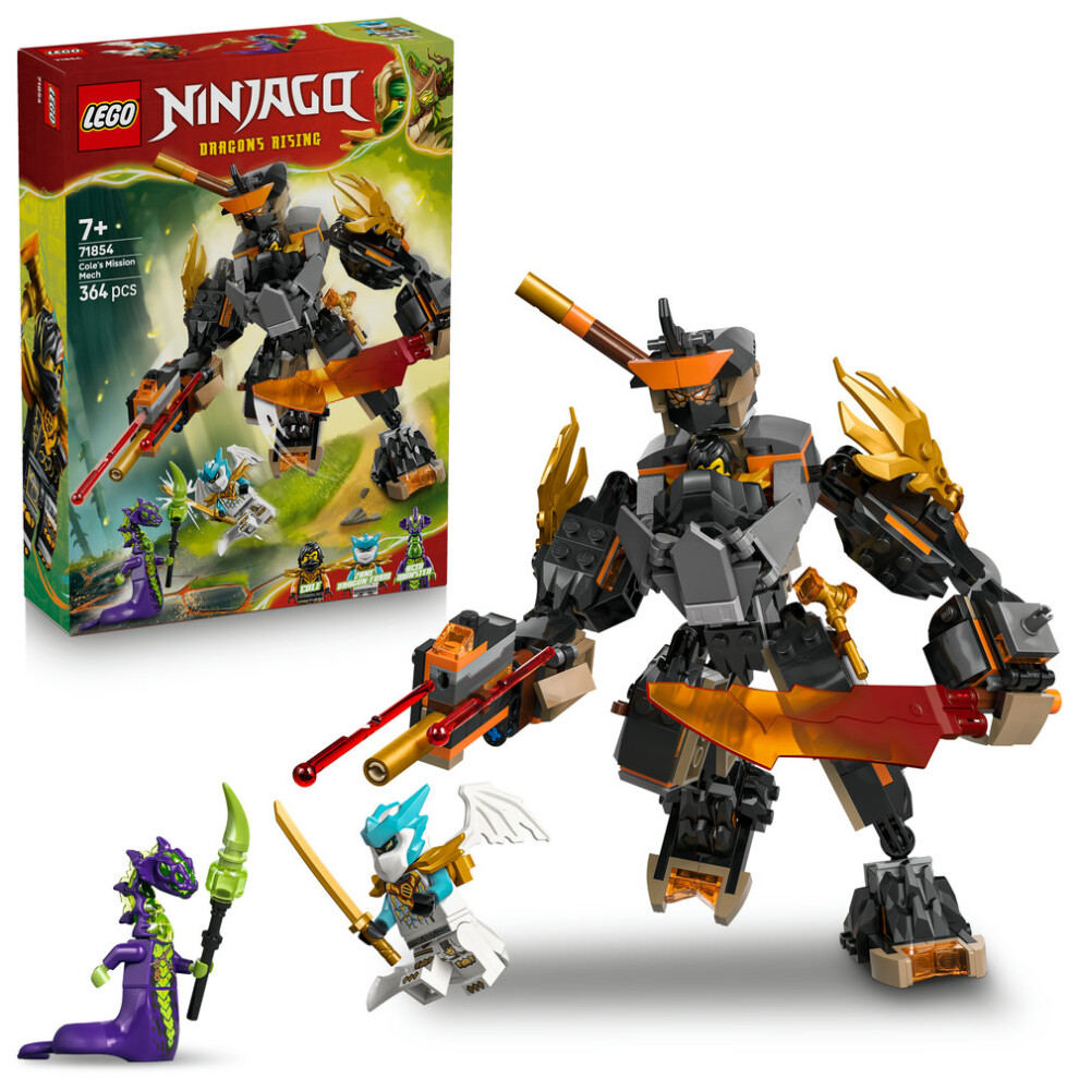 Lego Ninjago 71854 Coles Mission Mech And Dragon Zane - Image 11