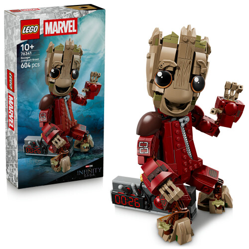 LEGO LEGO Super Heroes 76341 Ravager Jumpsuit Groot Age 10+ 604pcs