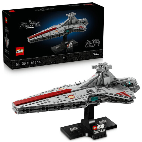 LEGO LEGO Star Wars 75441 Venator-Class Attack Cruiser Age 18+ 643pcs