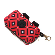 Dog Poop Bag Holder Durable Waste Bag Container Hanging Hook Buckle Easy Access Plastic Fits Standard Bags Black