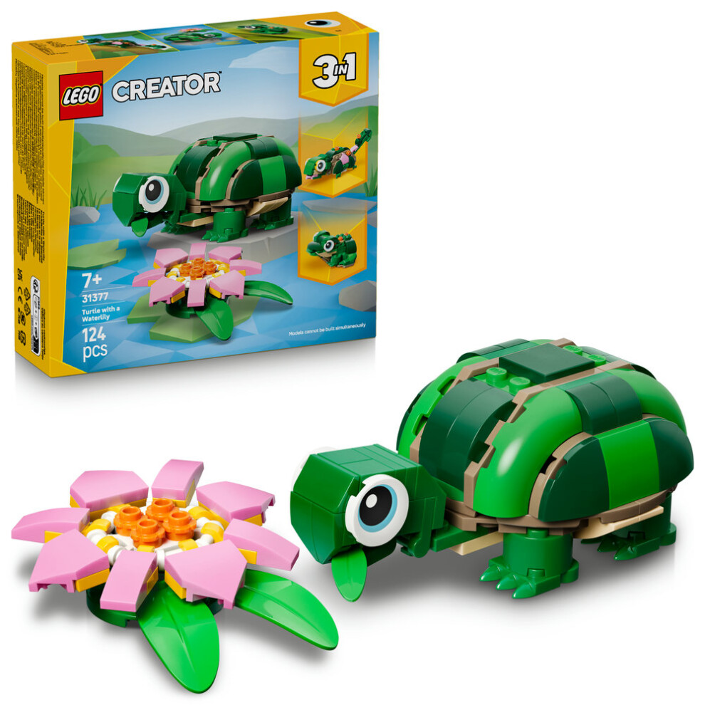 Lego Creator 31377 Turtle With A Water Lily Flower - Brand New - Image 17