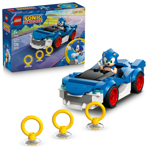 LEGO LEGO Sonic 77117 Sonic: Speedster Lightning Age 7+ 126pcs