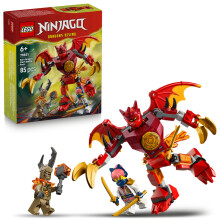 LEGO NINJAGO 71851 Kampfset: Kais Drachenroboter - Konstruktionsspielzeug ab 6 Jahren