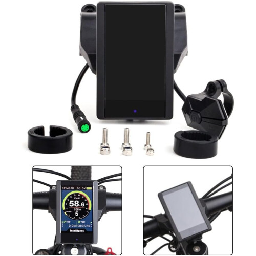 LCD Display Control Unit Replacement For EBike Motor Kits 500C P850C 750C Cable DPC18 With User Friendly Button Design 2