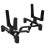 Lightweight Black Folding Violin Stand with Wear-Resistant Protective Bracket 8