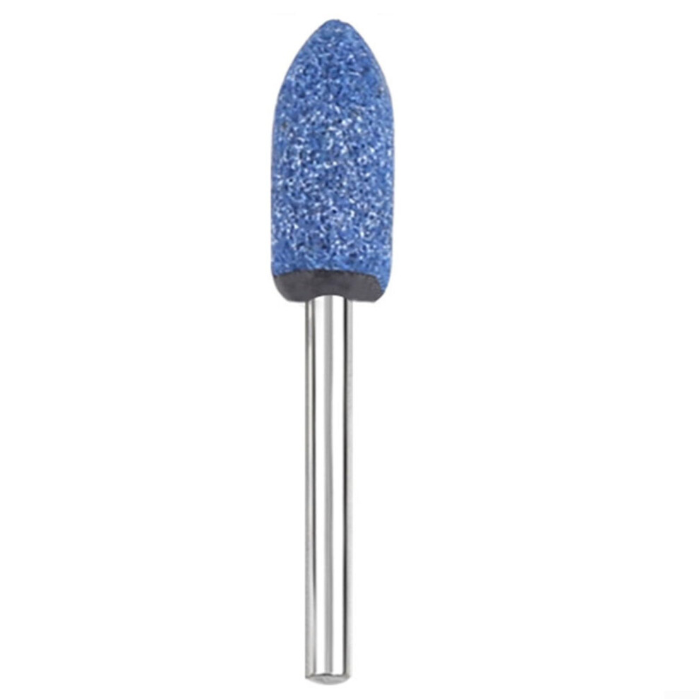 Mounted Stone Bits For Rotary Tools 3Mm Shank Cylindrical Grinding Head Blue Corundum Abrasive Wheel Diy Metal Wood Jade 9426802728903