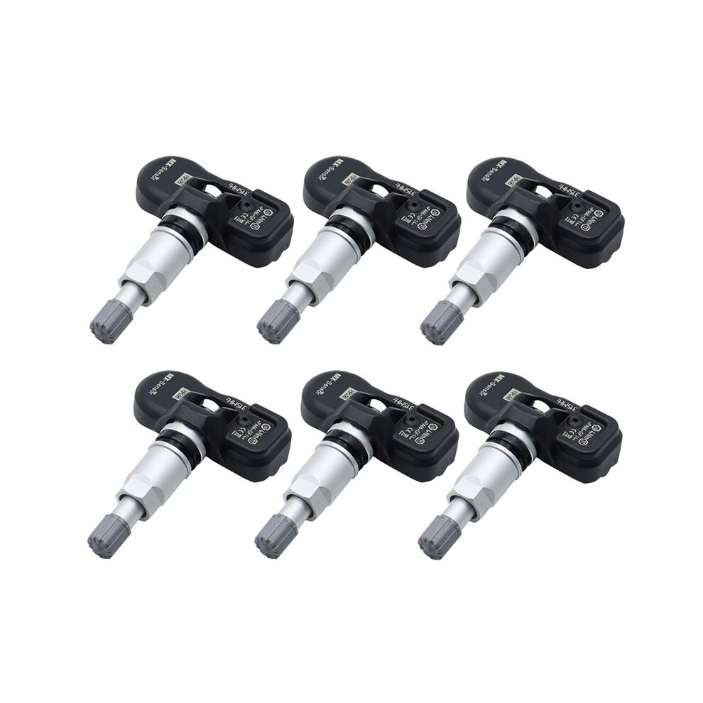 6Pcs 315Mhz Programmable Tpms Tire Pressure Sensor Universal Programmable Autel Ts408 Ts508 Its600 Mx Sensor Monitor 6032823007489