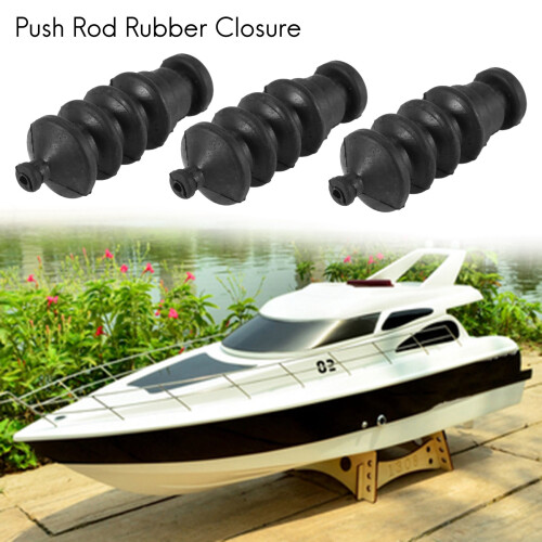 3 x push, waterproof, rubber seal, bellows model 37 mm for RC boat 2