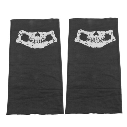 2 St Cool Bicycle Ski Halv Ansiktsmask  Scarf Multi Use NackväRmare COD