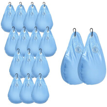 16 Confezioni di Pesi Rotondi per Coperture per Piscine con Ganci, Pesi per Coperture per Piscine Fuori Terra In PVC A Tenuta Stagna per Coperture