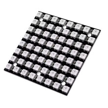WS2812 LED 5050 RGB 8x8 LED Matrix WS2812B 8x8 64-Bitars Fullfärg 5050 RGB LED-Lampa Panelljus