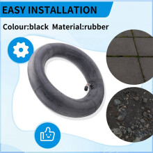 8,5 Zoll Innenrohr Hinterrad Gebogener Ventilschaft 50/75-6.1 Hinterreifen 8 1/2 X2 für GXL V2 Hiboy M365 Pro 1S