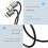 Externes Festplattenkabel USB Micro-B HDD-Kabel Micro-B Datenkabel SSD -Kabel für Festplatte Micro-B USB3.0, 0,5 M 6