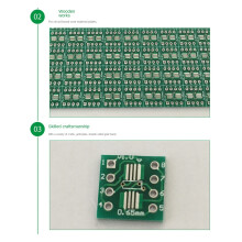 200 STUKS TSSOP8 SSOP8 SOP8 Naar DIP8 PCB SOP8 SOP Transfer Board DIP Pin Board Pitch Adapter