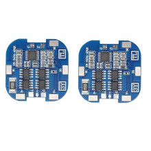 2St 4S BMS 10A 14.8V 18650 Li-Ion Lithium Battery Charge Board Sopmaskin Solar Lithium Battery Protection Board