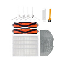 Stofzuigervervangingsfilter Dweilborstelkit voor Mi Robotstofzuiger Mop 2 Lite / Mop 2 Pro / MJSTL / MJST1S