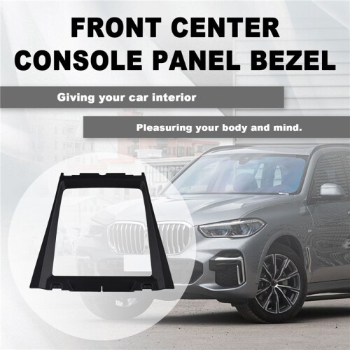 Front Center Consol Panel Bezel Cup Hållare Dekorativ Panel Bezel 51166956756 för  X5 X6 E70 E71 1
