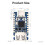 Waveshare för Raspberry Pi Rp2350A Usb  Utvecklingsstyrelsen Dual-Core Dual-Architecture Processor 150mhz Frequency 9