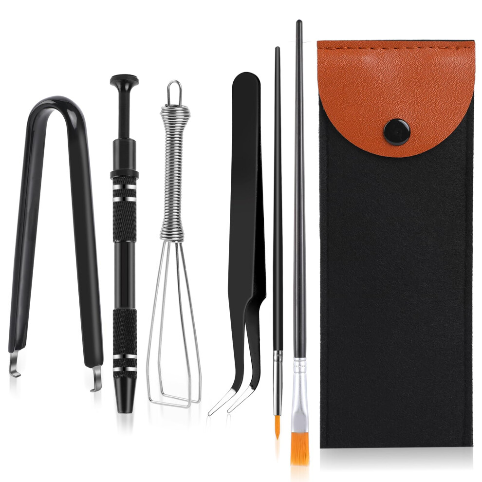 Mechanical Keyboard Tool Kit 6Piece Set With Switch And Keycap Pullers, Cleaning Brush, Lubricating Pen 9189345443619