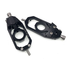 Motorcycle Rear Wheel Chain Adjuster Regulator Sliders Tensioners for TMAX 530 TMAX 560 Accessories Black