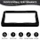 Motorcycle Modified Instrument Protection Frame for  368G Display Decorative Shell Screen Protective Cover Black 4