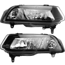 Paraurti Anteriore Auto Fendinebbia Fendinebbia Gruppo Lampada per 6C Hatchback 2014-2018 6C0941661D 6C0941662D