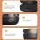Multifunctional Fruit and Vegetable Purifier,Portable Home Washer,Automatic Vegetable Cleaner,Efficient and Eco-Friendly 7