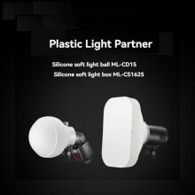 Diffuser Dome Softbox Kit Universele Adapterring voor Cameraflitser Speedlite Verbeter Uw Fotografie Belichting ML-CD15
