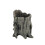 Stumps Flower Pots Cement Rustics for Strawberry-silver gray 12 1