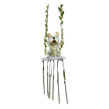 Realistische harswindgonghangers met dierenthema voor patio's-A