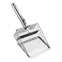 Cat Litter Scoop with Ergonomic Handle Heavy Duty Non Stick Sifter