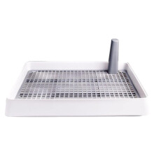Puppy Pee Pad Holder Dog Potty Tray Mesh Training Toilet For Puppies And Small Dogs Compatible With Most Training Pads