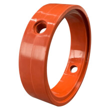 Butterfly Valve Gasket DN22DN150 Red Food Grade Silicone LeakProof Seal for Homebrew