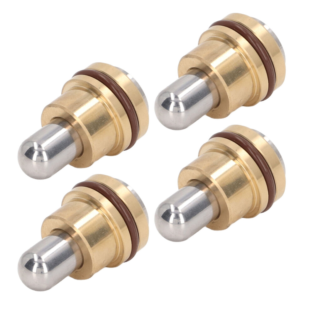 4Pcs Sh120 Joystick Pusher Control Valve Alloy Steel Rubber Heat-Resistant 3511374518611
