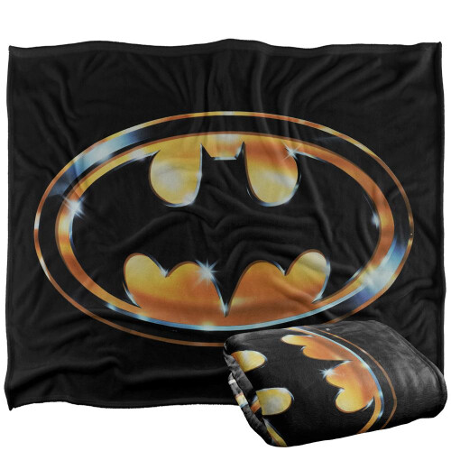 Batman Batman Golden Logo Blanket 2