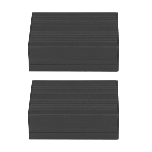 Split Type Aluminum Electronic Project Box 35x76x100mm Black