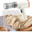 Electric Noodle Maker  Automatic Pasta Maker, Cordless Handheld Mixer for Home Cooking White 2