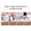 Electric Noodle Maker  Automatic Pasta Maker, Cordless Handheld Mixer for Home Cooking White 3