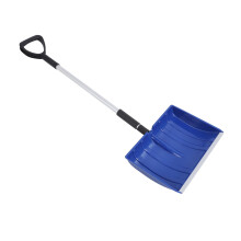 Snow Shovel with Detachable Handle, Lightweight Compact Design for Car, Garden, Outdoor Use Blue