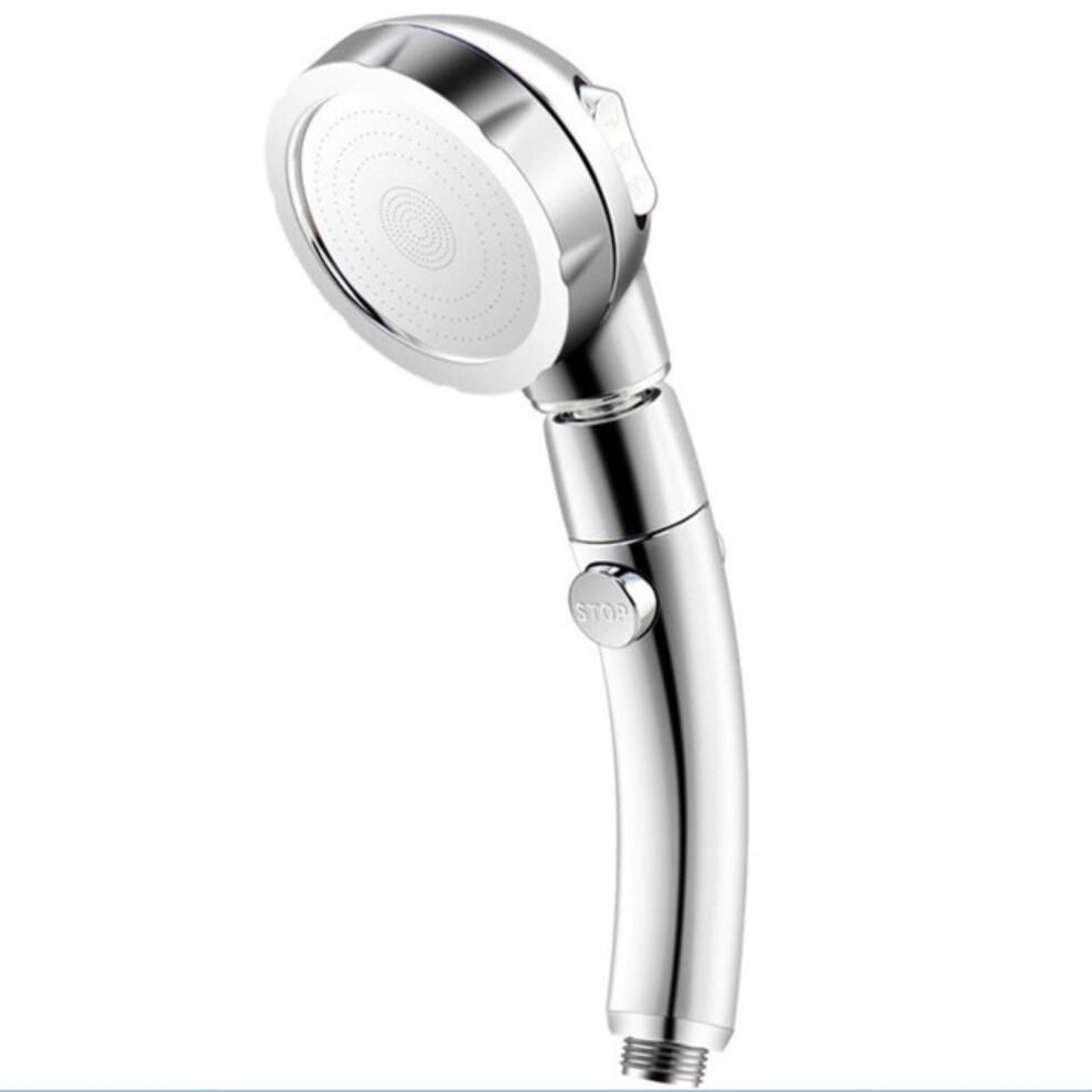 Water Saving Pressure Shower Head Handheld Round Chrome Abs Shower Head Bathroom Accessory 9426802730463