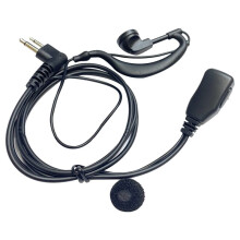 Earhook Walkie Talkies Headset with MIC M Plug Walkie Talkies Headset Universal for Hotel Construction Site