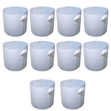 10Pieces Biodegrade Nursery Bags Non-Woven Fabric Degradable