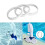 3pcs Universal Replacement Part Supplies Wheel Track Crawlers 3
